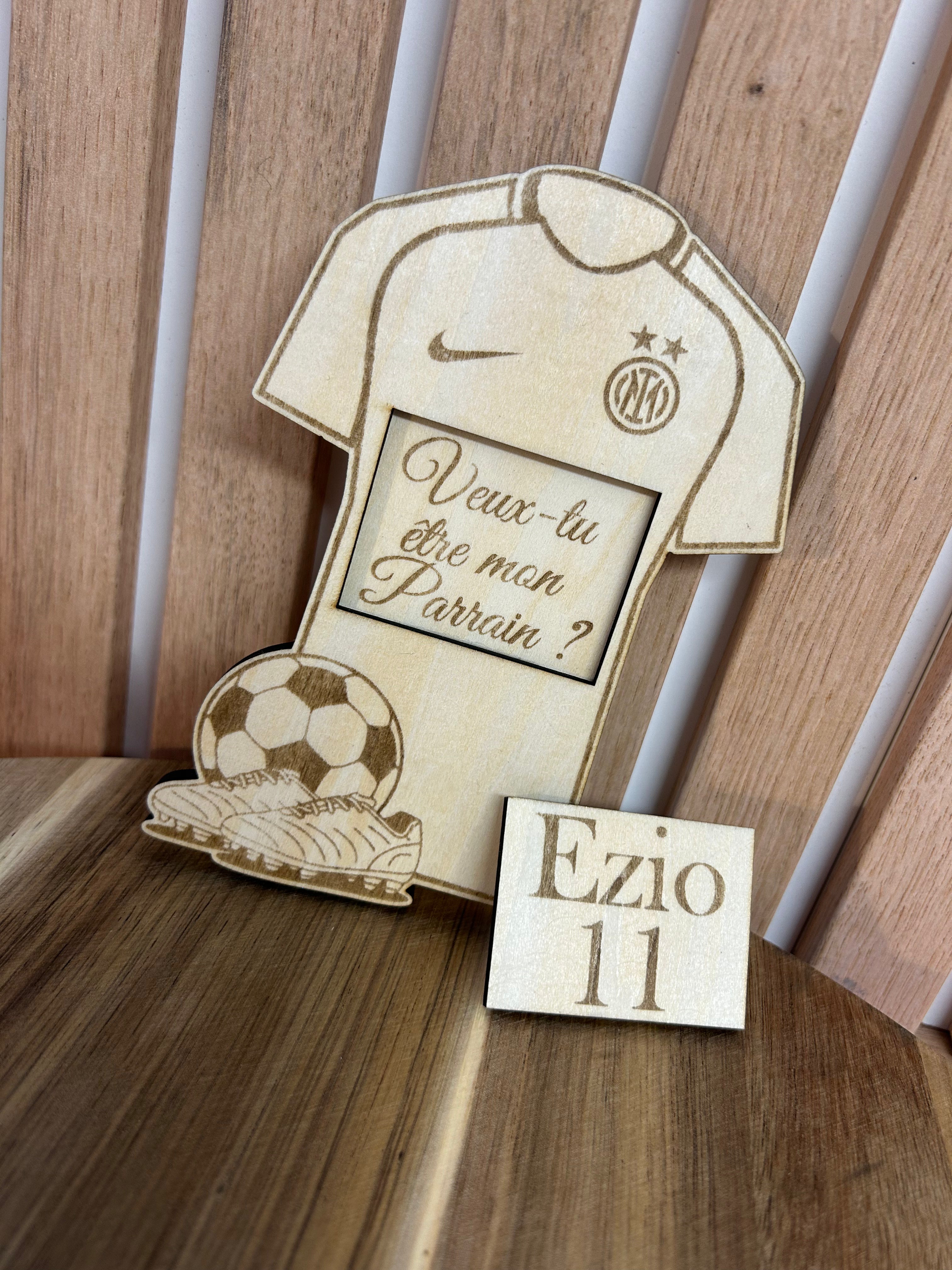 Maillot de foot annonce parrain