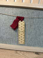 Marque-page en bois personnalisable