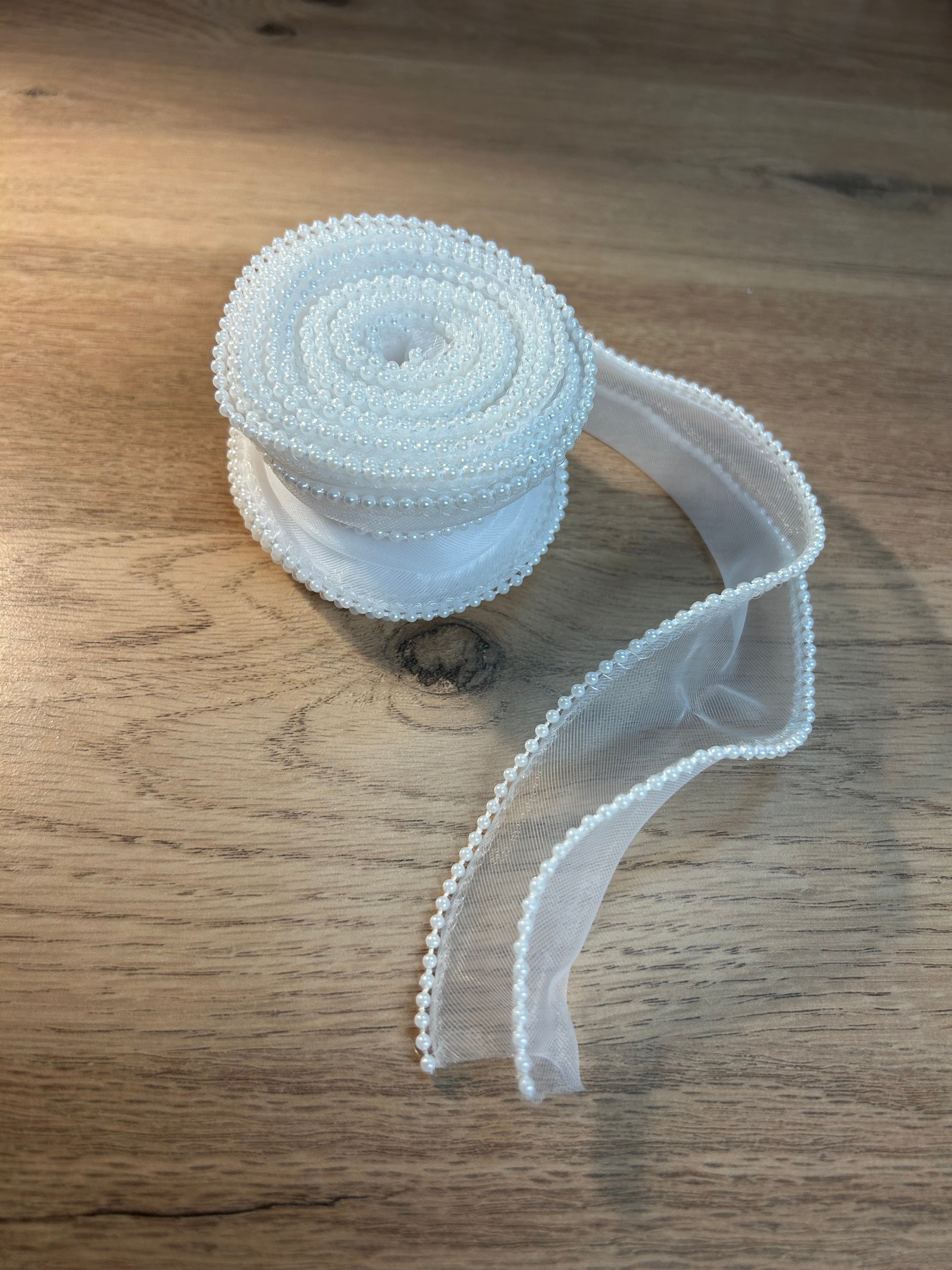 Boule de noël blanche 8cm