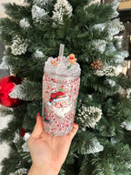 Gobelet noël rouge et blanc