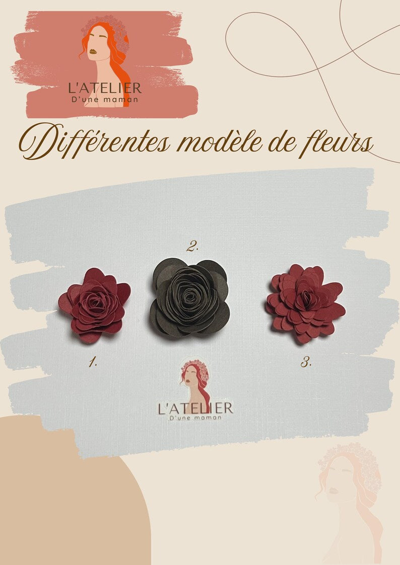 Cadre à fleurs en forme de coeur